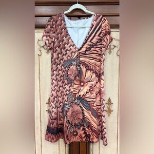 Tropical Sea Turtle Print Dress or Swimsuit Cover-up